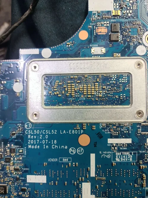 HP Notebook - 15-bs089nia CKL50 LA-E801P BIOS,SCHEMATIC,BOARDVIEW