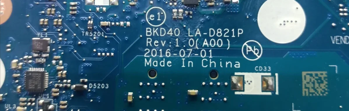 Dell Inspiron 15 7560 BIOS BKD40 LA-D821P BIOS+SCHEMATIC