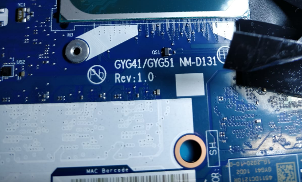 LENOVO - YOGA 7-14ITL5 NM-D131 REV 1 GYG41/GYG51 | PKBIOSFIX